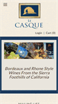 Mobile Screenshot of casquewines.com